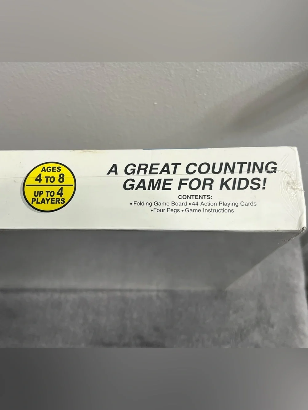 Pegs in the Park Kids Vintage Counting Game - Colorful Board Game